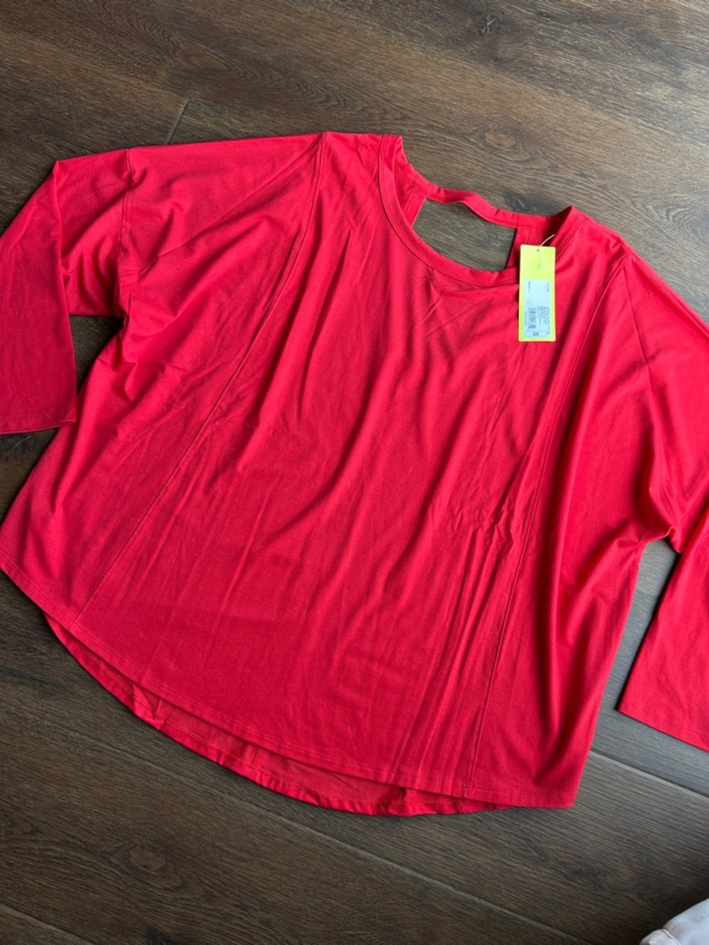 NWT All in Motion Red Long Sleeve Shirt 2X | 2X Shirt | Athleisure Long Sleeve